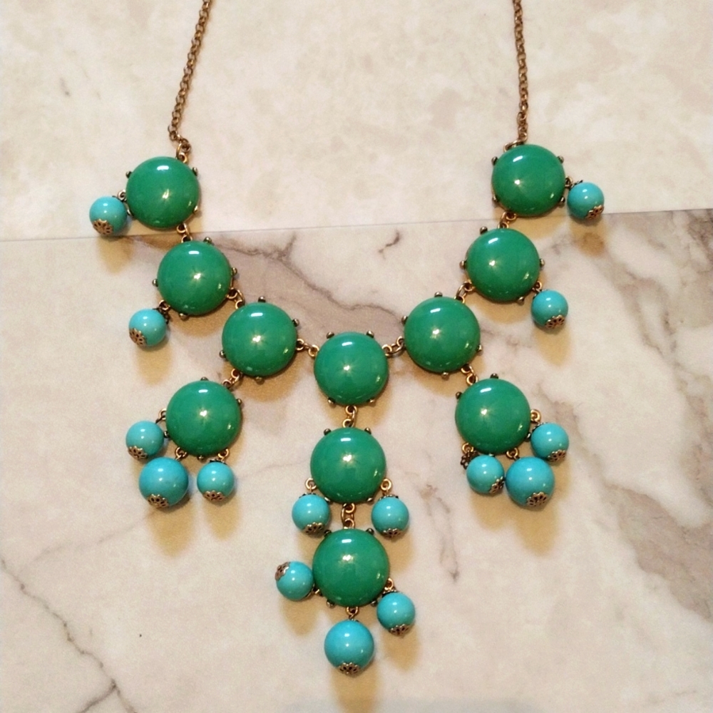 J Crew bib style necklace.